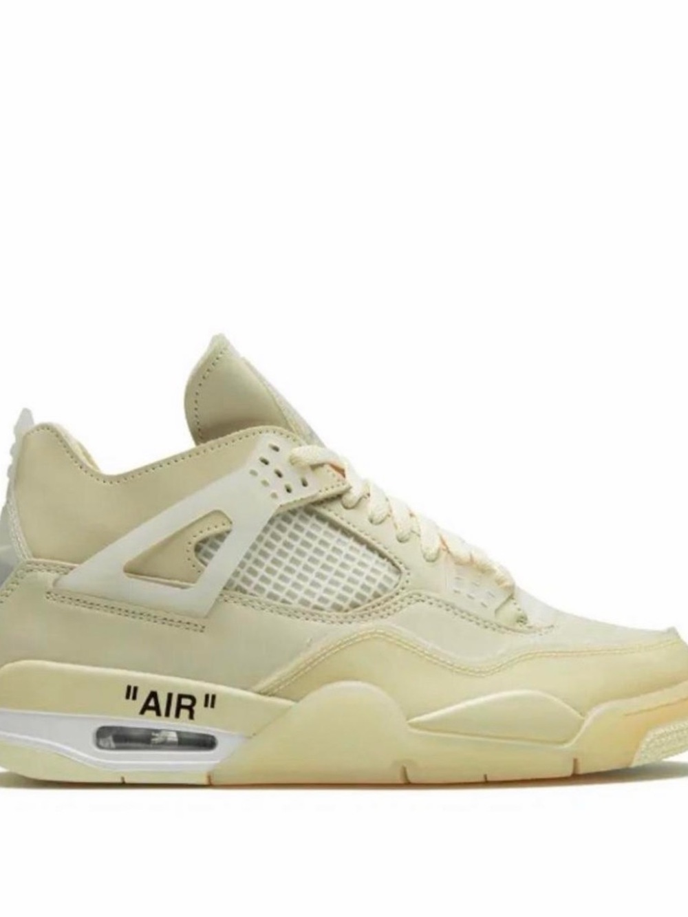 Off-White Air Jordan 4 Retro SP "Sail" sneakers